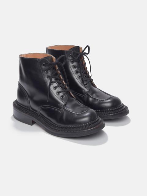 EMILIA WICKSTEAD Grenson X Emilia Wickstead Valdine Boots In Black Leather