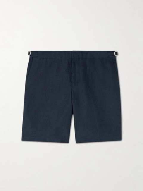 ORLEBAR BROWN Norwich Straight-Leg Linen Shorts