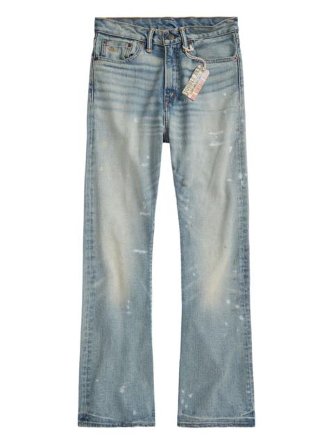 RRL by Ralph Lauren logo-embroidered jeans