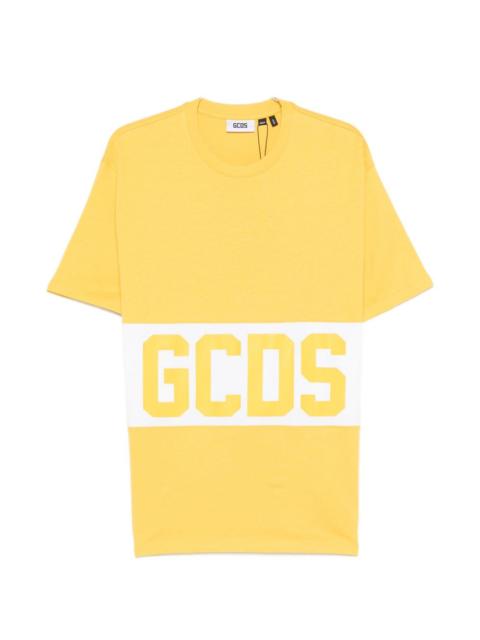 GCDS logo striped T-shirt
