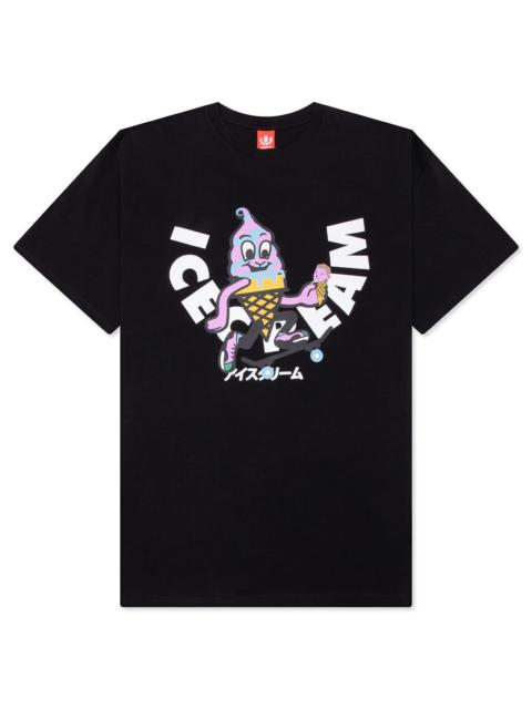 ICECREAM SKATE CONE S/S TEE - BLACK