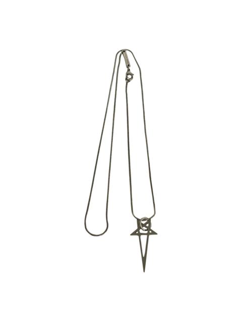 Rick Owens pentagram-pendant necklace