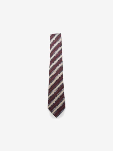 Missoni diagonal-stripe silk tie
