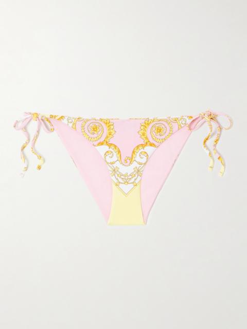VERSACE Printed Bikini Briefs