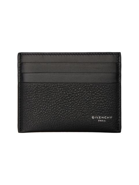 Givenchy Black Leather Card Holder