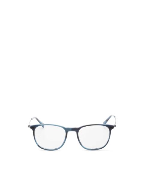 TUMI square-frame glasses