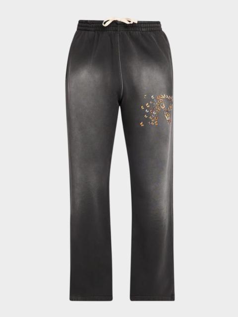 REPRESENT Men & apos;s Butterfly Initial Cotton Sweatpants