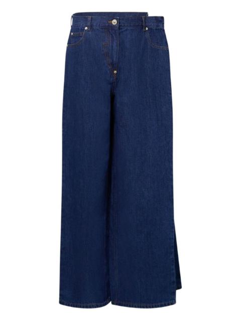 pushBUTTON five-pocket jeans