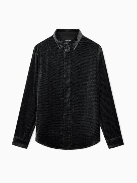 DEVORÈ VELVET SHIRT