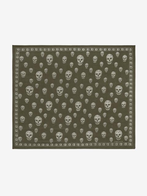 Alexander McQueen Classic Skull Scarf