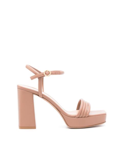 Lena 70mm leather sandals