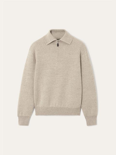 Loro Piana Feriolo Half-Zip Sweater