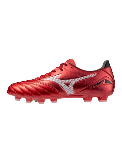 Mizuno Morelia Neo IV Pro FG Firm KL Ground Soccer Cleat, Red/White