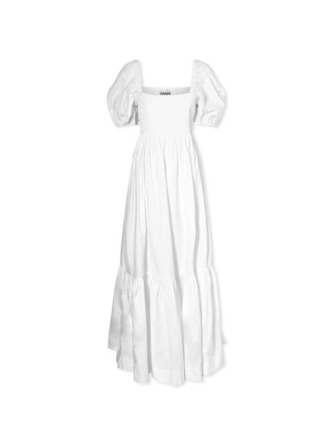 GANNI GANNI Smock Maxi Dress