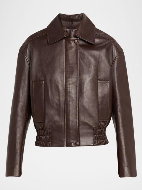 A.L.C. Otto Leather Bomber Jacket