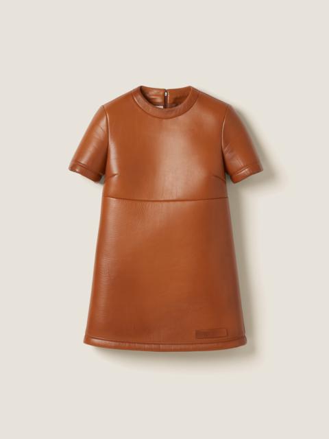 Miu Miu Nappa leather dress