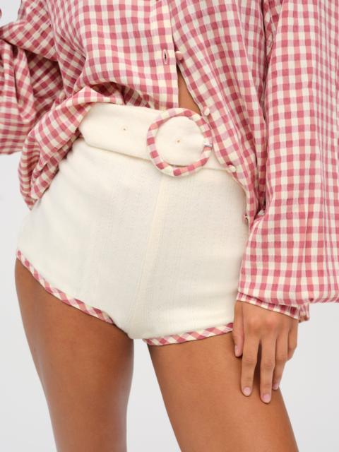For Love & Lemons Pointelle Shorts