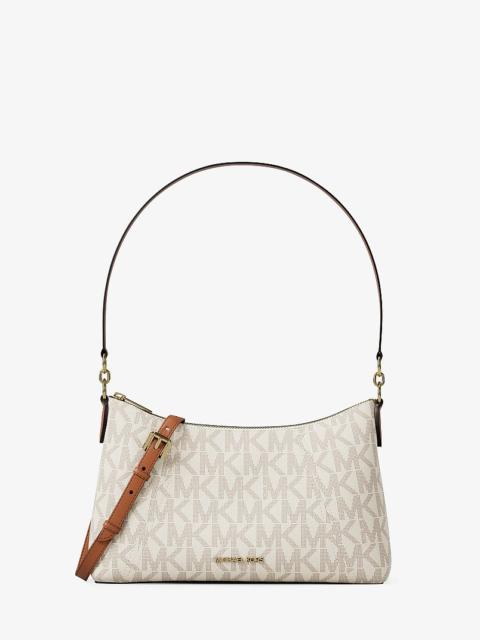 MICHAEL KORS Sienna Medium Signature Logo Convertible Crossbody Bag