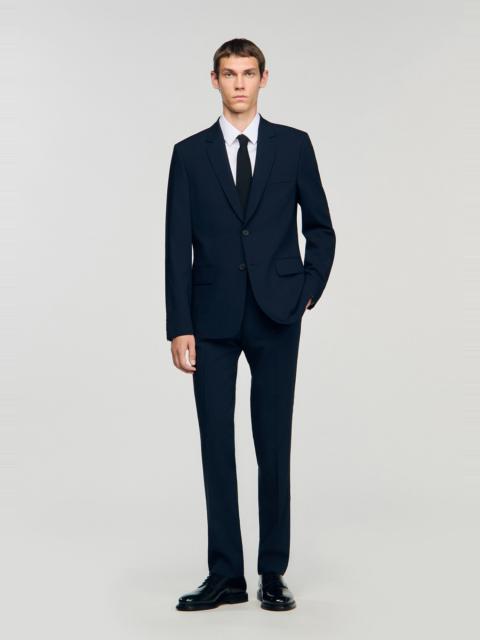 Sandro WOOL SUIT JACKET