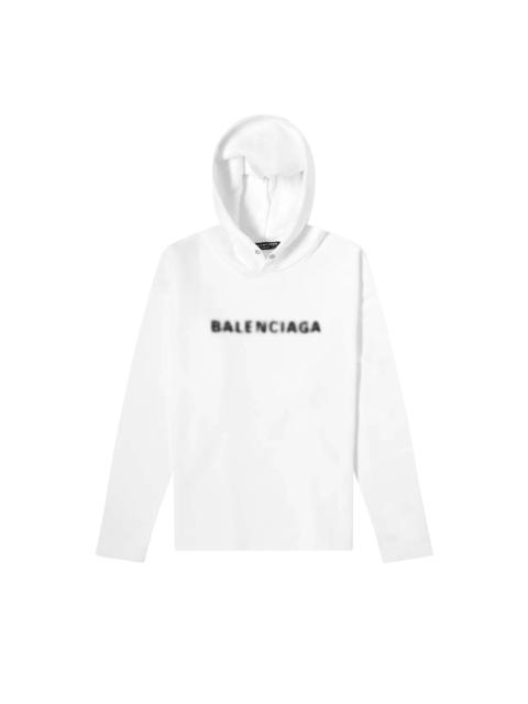 Balenciaga No Rib Hoodie 'White'