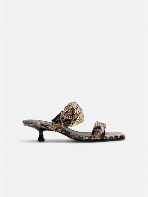 VERSACE JEANS COUTURE Regalia Baroque V-Emblem Mules