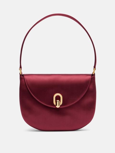 Tondo Small satin shoulder bag
