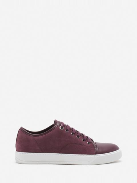 Lanvin DBB1 LEATHER AND SUEDE SNEAKERS