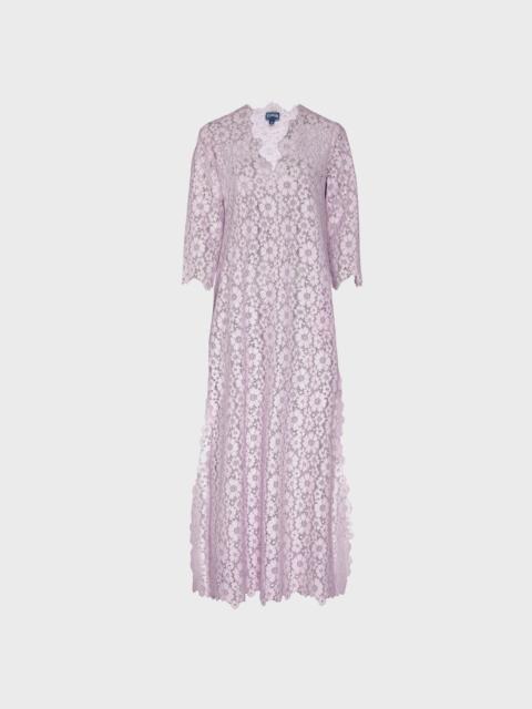 Vilebrequin WOMEN GUIPURE KAFTAN FLOWERS LACE