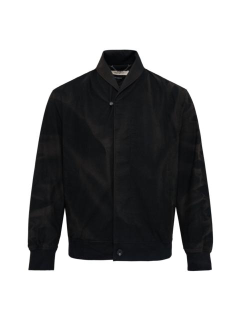 JiyongKim Sun-Bleached Shawl Collar Jacket