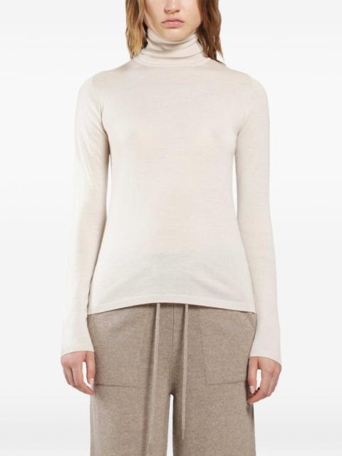 Max Mara roll-neck virgin wool sweater