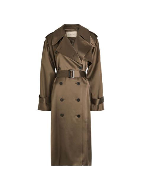 HEIRLOME Maggie belted double-breasted coat
