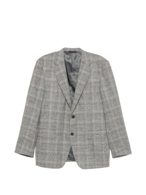 Canali Canali Check-pattern Single-breasted Blazer