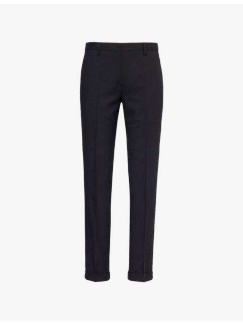 Paul Smith Tailored straight-leg slim-fit wool trousers