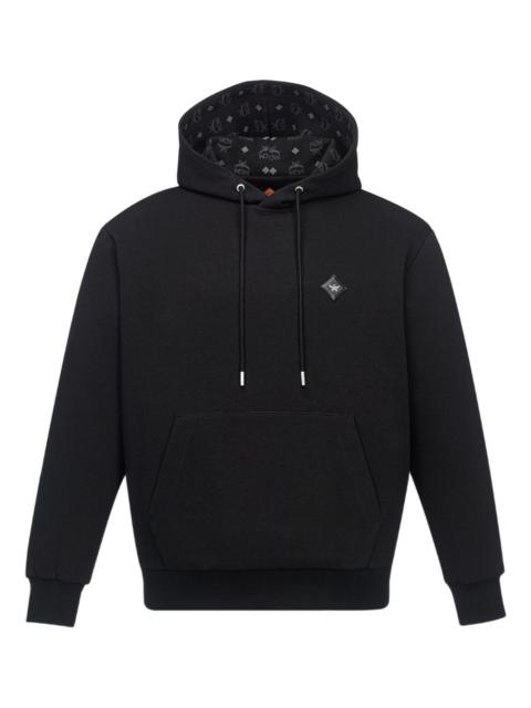 MCM Essential Ponte logo-patch hoodie