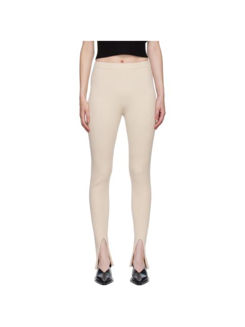【関税込み】AERON オフホワイト Aurella トラウザーズ AERON Off-White Aurella Trousers | REVERSIBLE