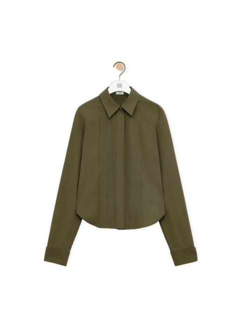 Loewe Pleated shirt in cotton