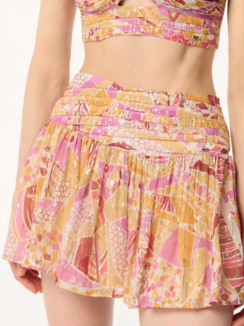 Mini Skirt Colleen - Pink Mosaic