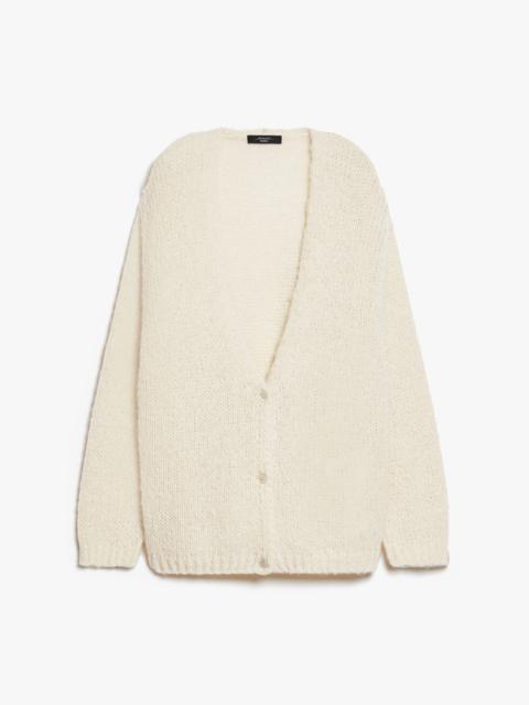 WEEKEND Max Mara ARDUINO Oversized alpaca and cotton cardigan