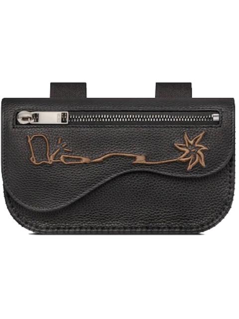 Dior Dior x CACTUS JACK Saddle Arm Pouch Black