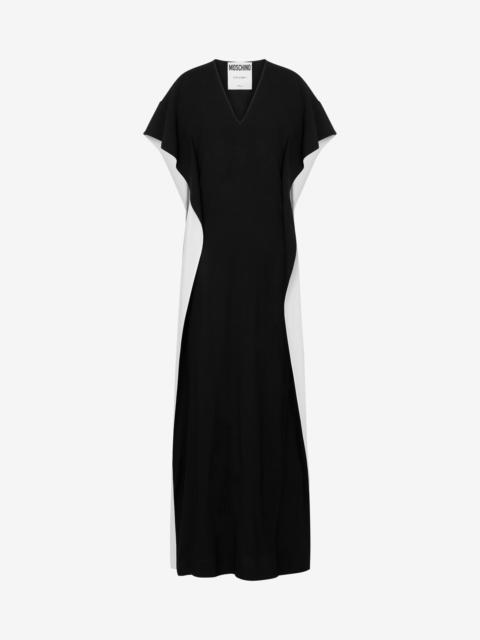 Moschino ENVERS SATIN LONG DRESS