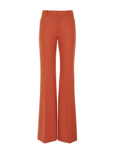 LOW-WAIST FLARE PANTS