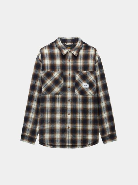 ALPHA INDUSTRIES UNFRM FLANNEL SHIRT