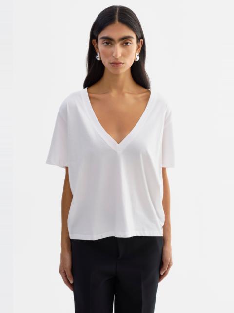 LAMARQUE CECILIA | Deep V-neck Tee