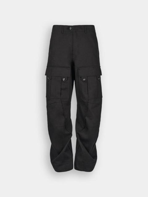 ALPHA INDUSTRIES JIYONG KIM X ALPHA CURVED MULTI-POCKET TROUSERS