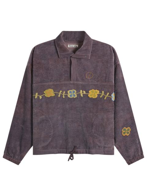 Story mfg. Story mfg. Hand Crochet Purple Corduroy Polite Jumper