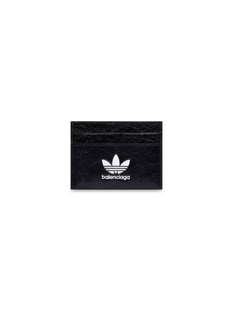 BALENCIAGA Men's Balenciaga / Adidas Card Holder  in Black