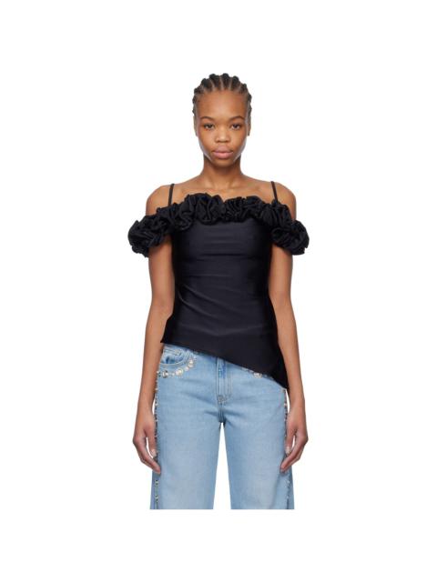 COPERNI Black Ruffle Camisole