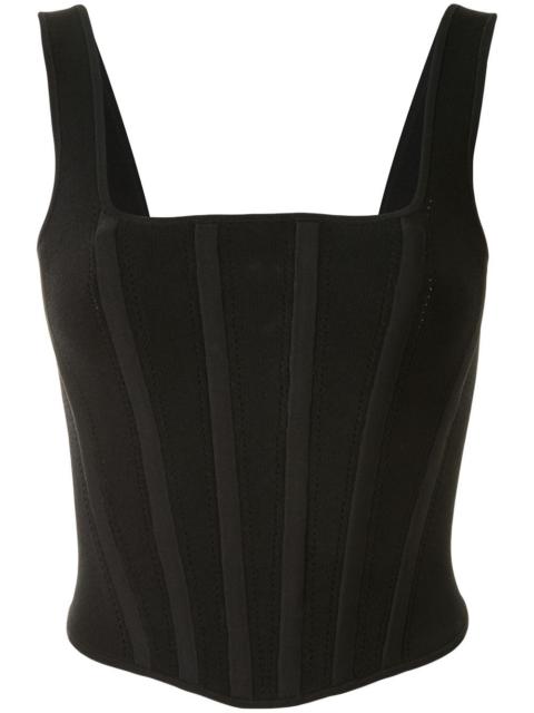 Dion Lee pointelle corset top