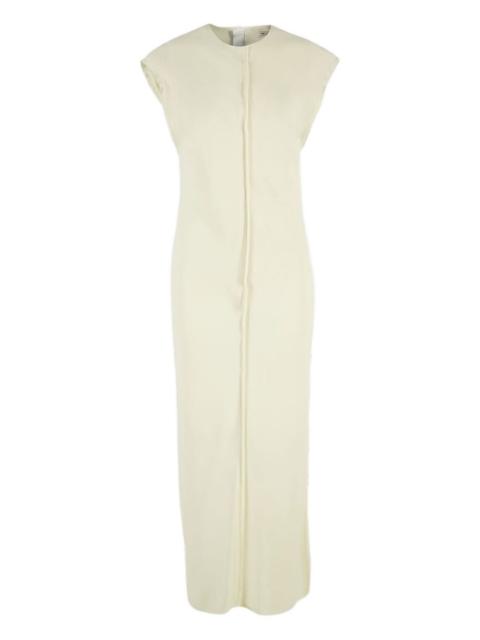 AMI Paris raw-edge midi dress