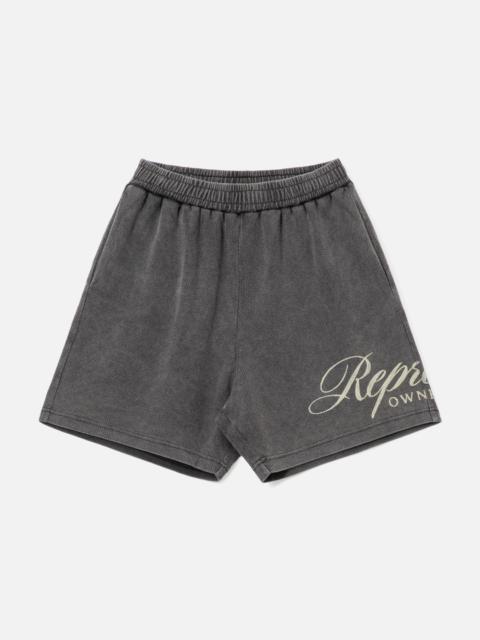 REPRESENT REPRESENT OWNERS CLUB SCRIPT MESH SHORTS